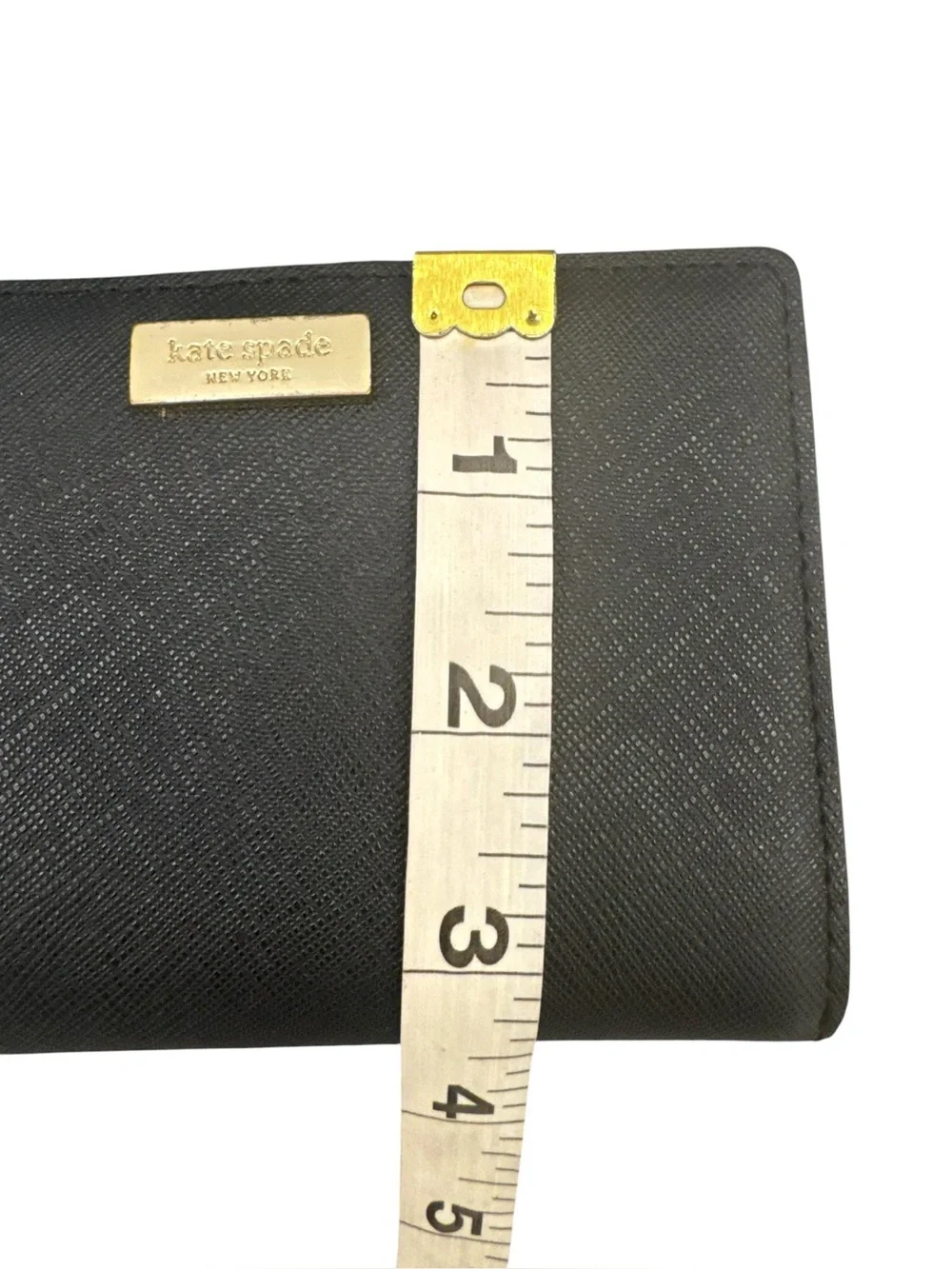 Kate Spade Newbury Lane Cara Bifold Saffiano Leather compact Wallet